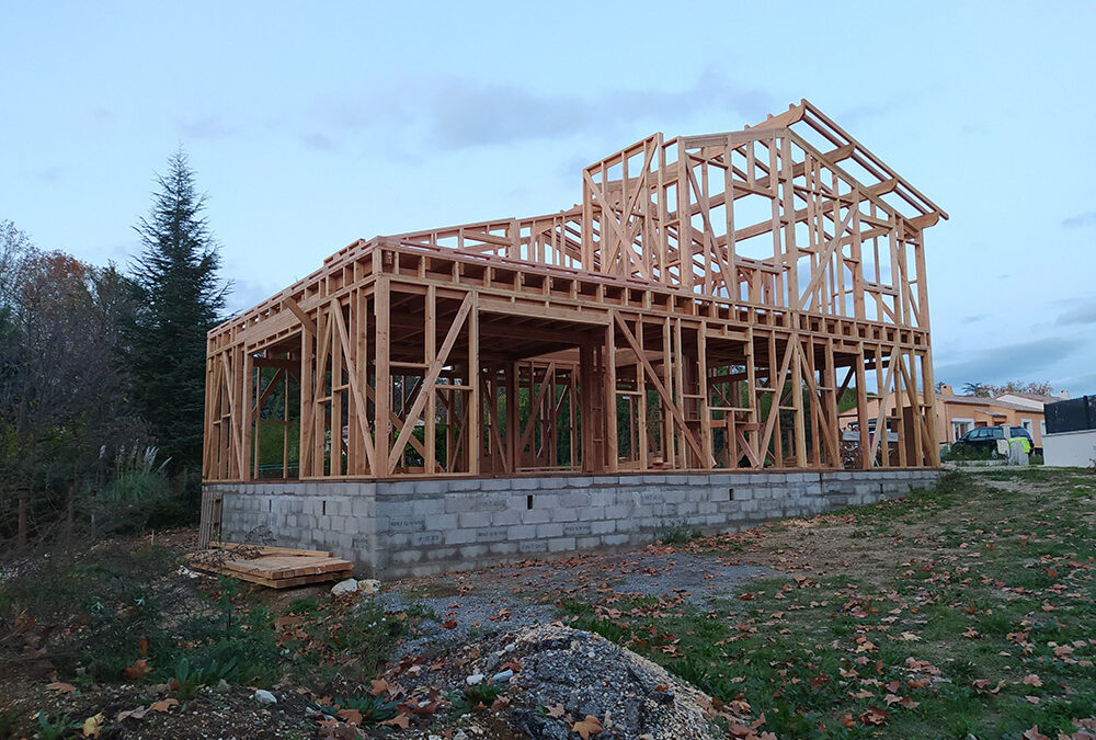 Une maison d’allumettes